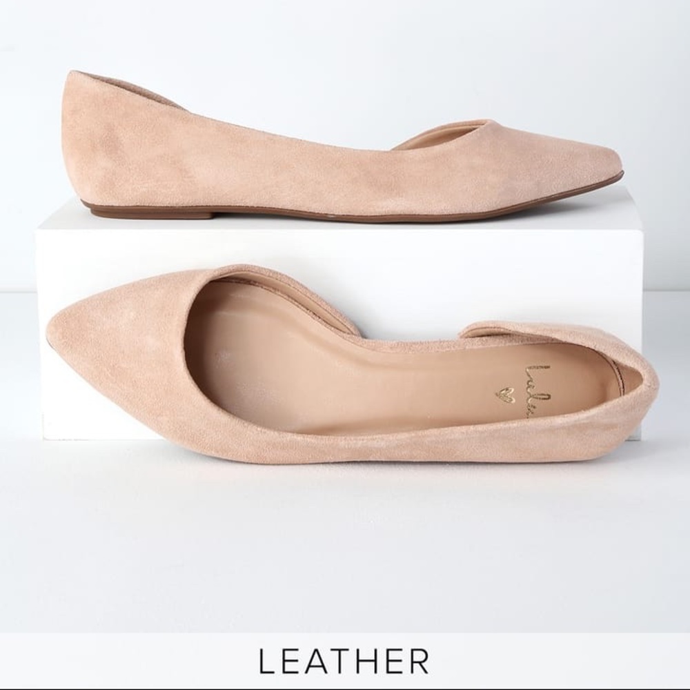 Lulu’s Leather Flats